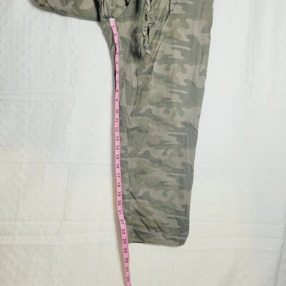 Camo Green Straight Leg Pants by Stitches Olive - Picture 7 of 11